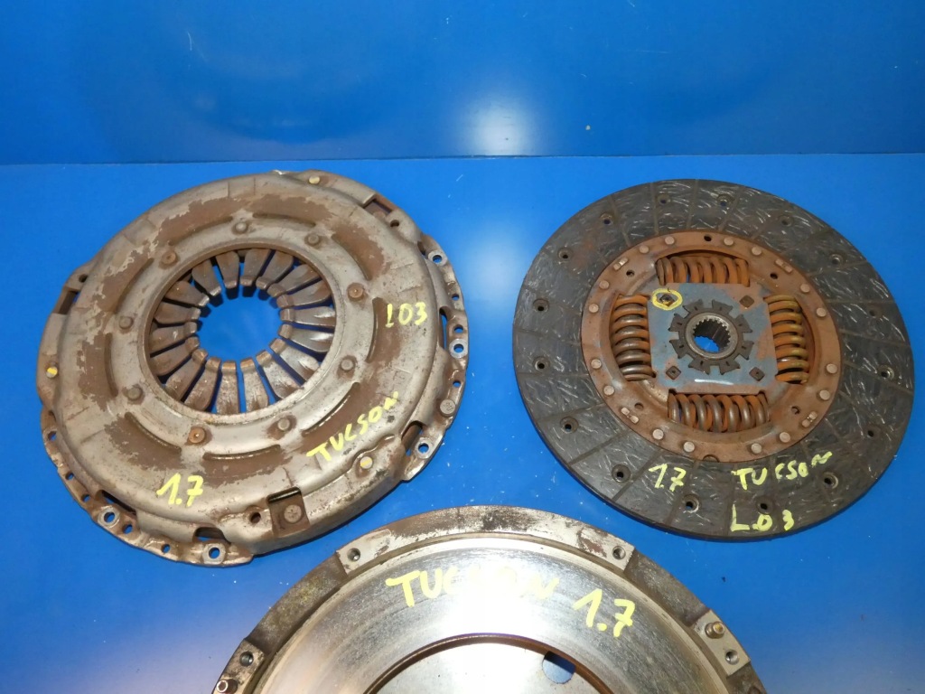 фото №3, Hyundai tucson iii sportage iv 1.7 crd зчеплення комплект колесо жорсткий притиск