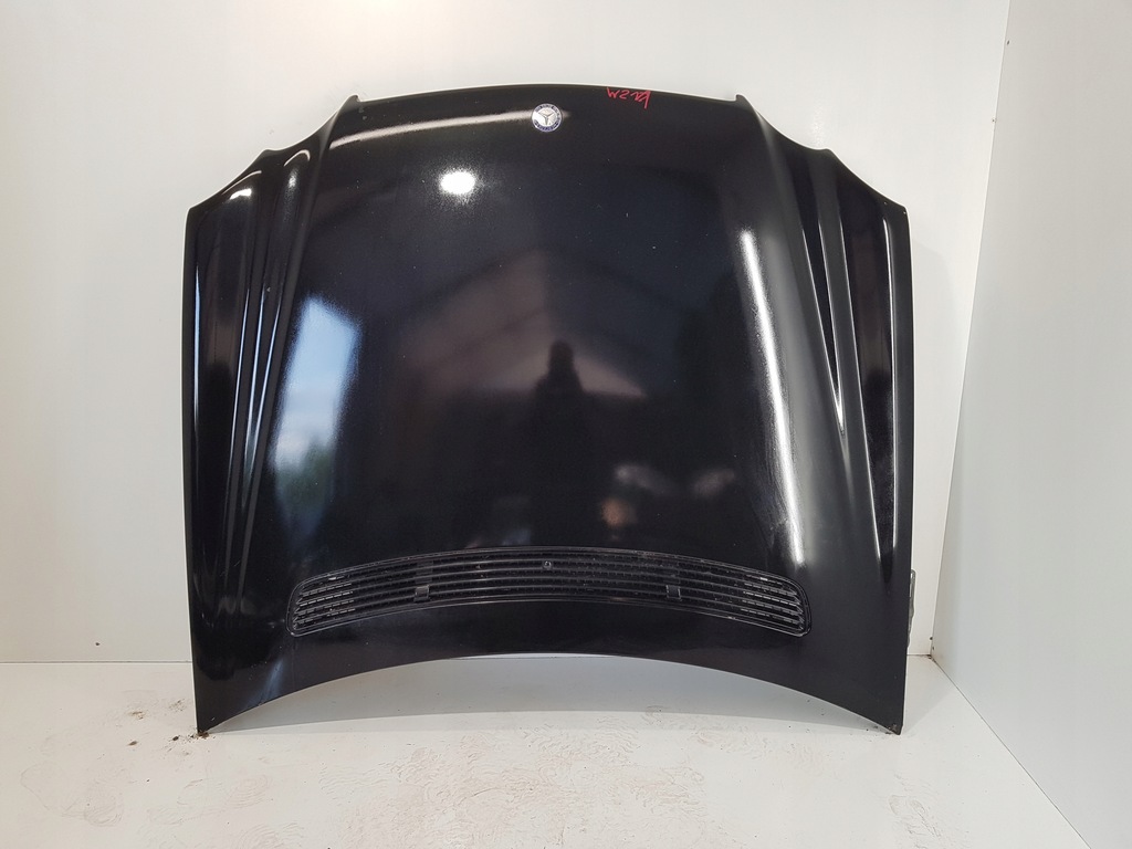 фото №1, Mercedes w211 капот кришка двигуна демонтаж