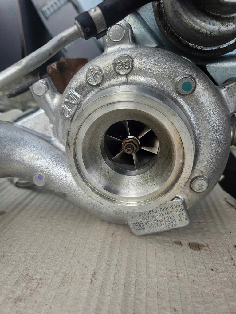 фото №7, Fiat ducato 2.3 турбонагнітач, турбіна 5802122184