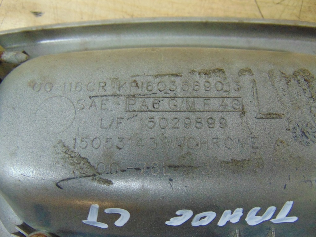 фото №9, Ручка наружная левая задняя chevrolet tahoe ii 2000-