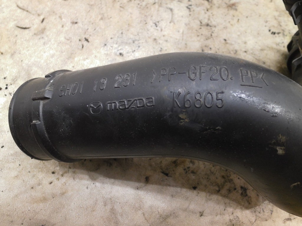 фото №4, Труба повітрозабірник повітря mazda 3 bm 13- 2.2 d