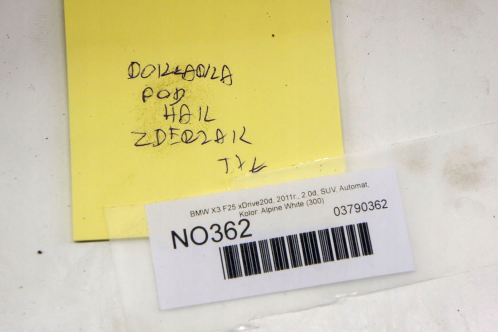 No362 bmw x3 f25 защита накладка бампера задний Недорого