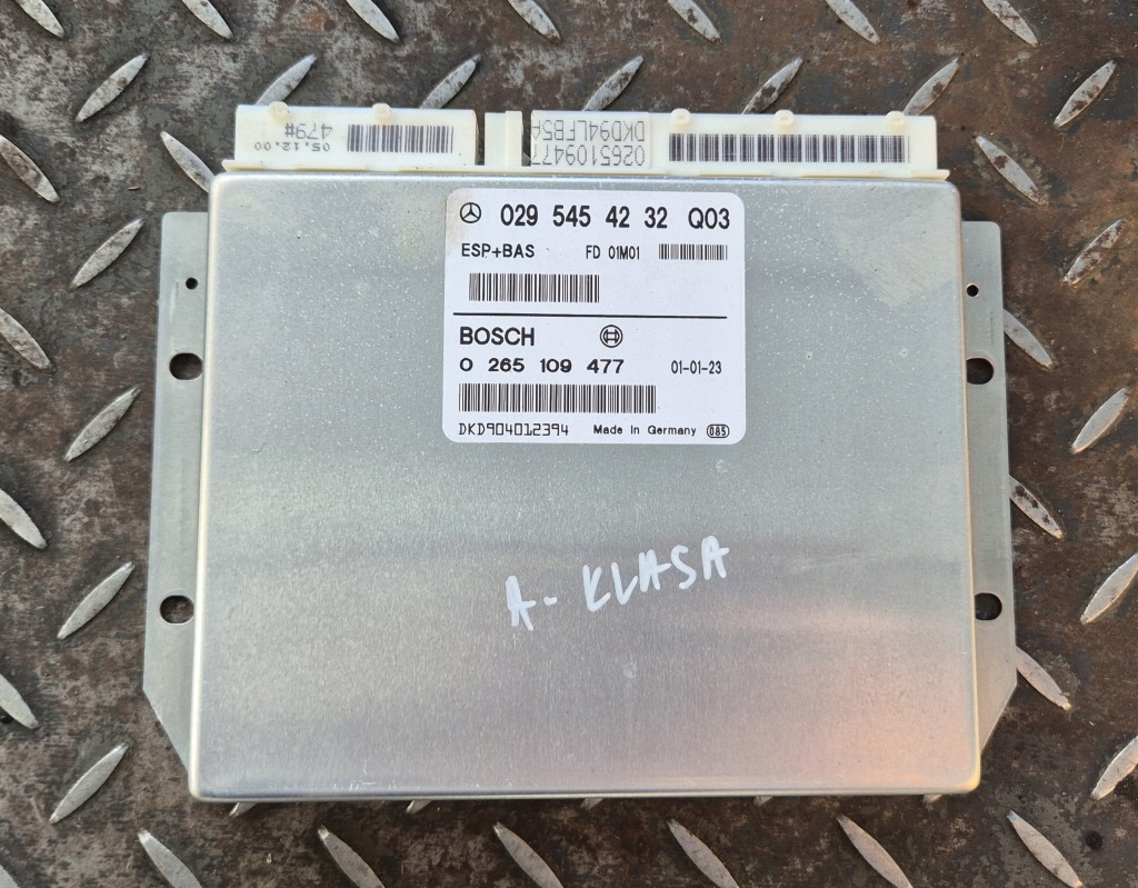 Купити Блок керування модуль esp mercedes w168 a-klasa 0265109477