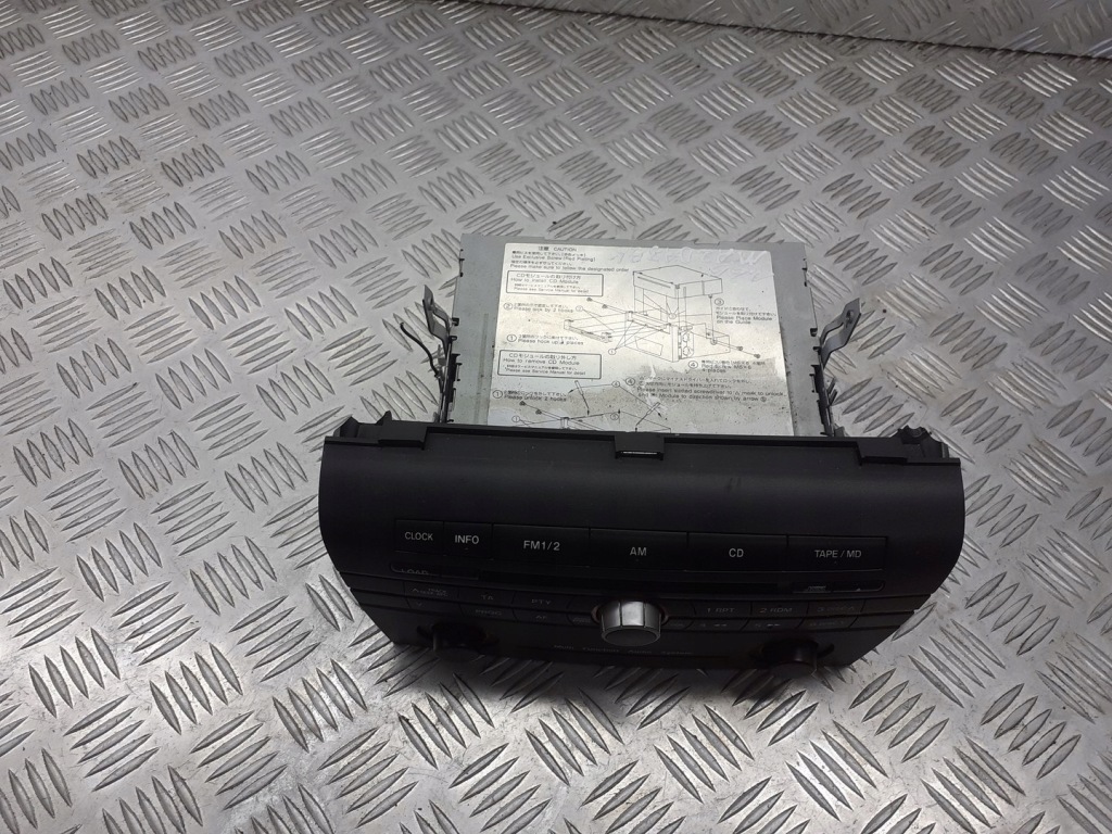 фото №3, Радио заводской mazda 3 bk bp4m66950a