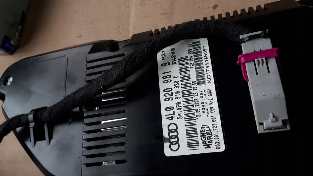 фото №6, Q7 4l счетчик приборная панель fis приборы 4.2 tdi uk дизель