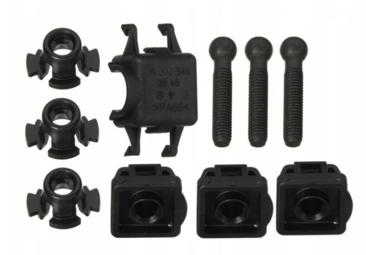 фото №1, Набор монтажный радара mb 203, 209, 221