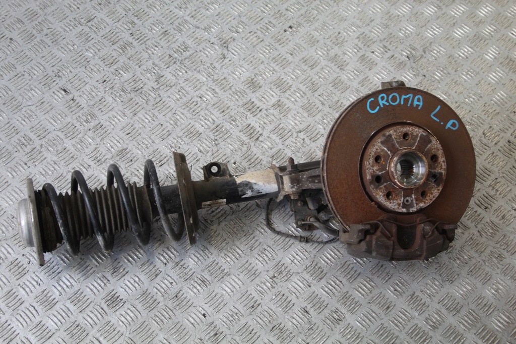 фото №1, Поворотный кулак амортизационная стойка левый перед fiat croma lift