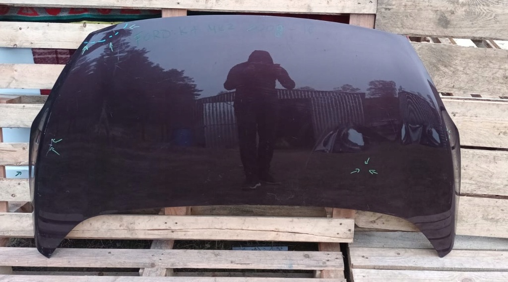 фото №1, Ford ka ii mk2 08-16 капот крышка двигателя