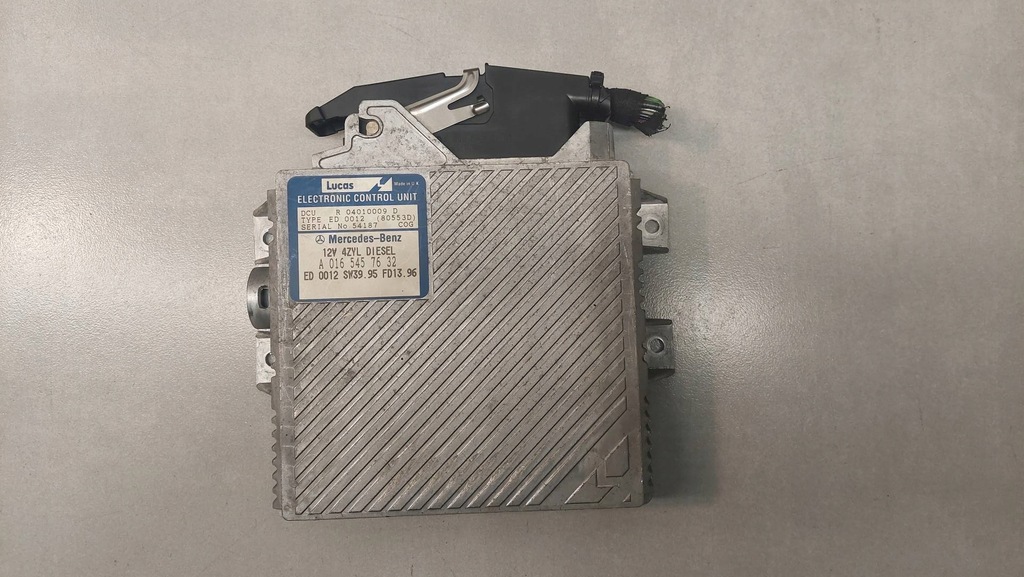 фото №1, Блок керування двигуна mercedes w210 2.2cdi a0165457632