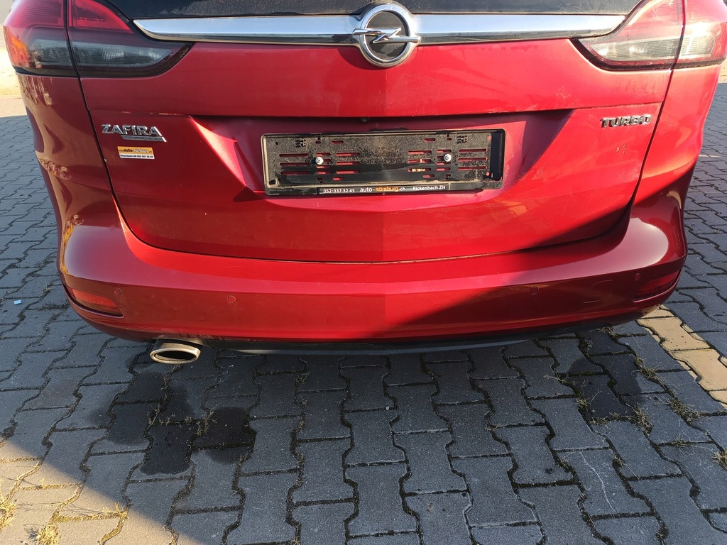 фото №1, Opel zafira c бампер задняя 50q 6 pdc