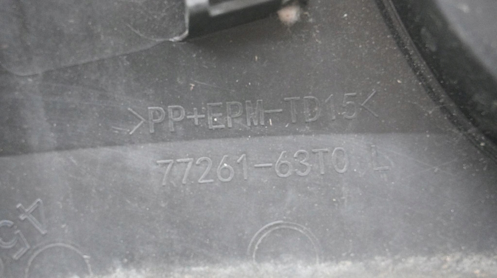 фото №5, Молдинг крыла левый задняя левая suzuki sx4 s-cross ii 21- 77261-63t0