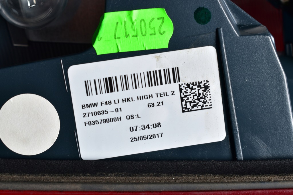 фото №12, Bmw x1 f48 лампа лампи задні права ліва задня демонтаж led high europa