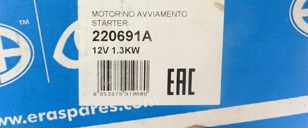 фото №12, Стартер opel vectra c astra h zafira a 25186107 25187957 25196021