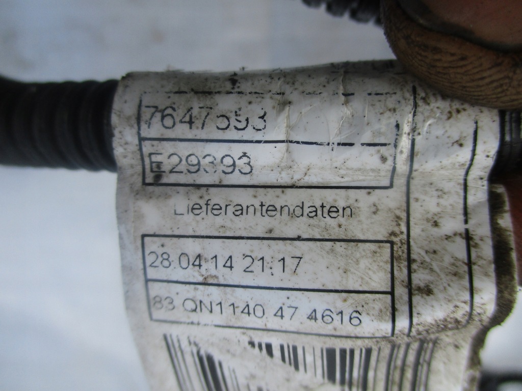 фото №5, Bmw i3 i03 i01 rex жгут электропроводка двигателя