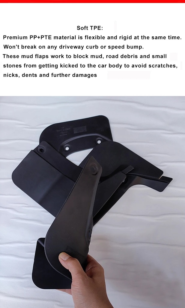 фото №10, 4pcs car pp брызговики for toyota corolla ae140 2007-2013