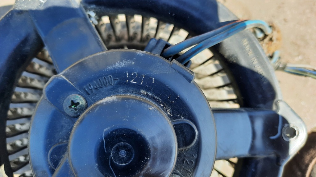 фото №5, Вентилятор отопителя toyota yaris 194000