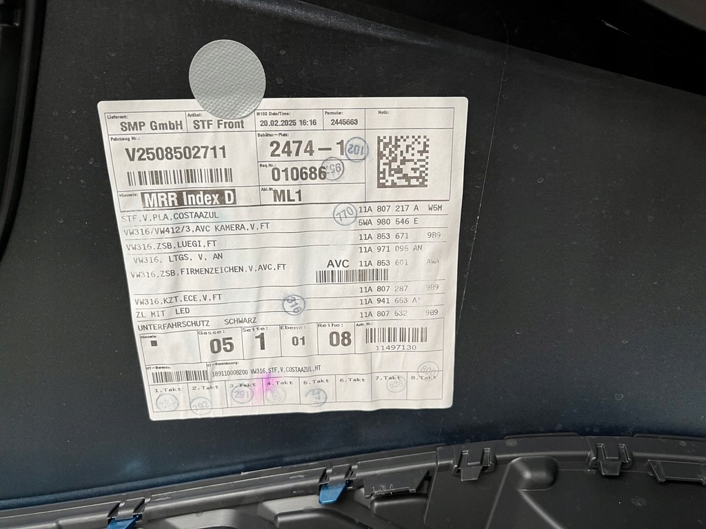 фото №11, Vw id4 id.4 бампер передний перед 6x pdc 11a807763 11a807217a 11a853671