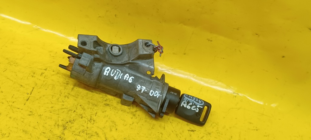 фото №8, Замок зажигания+ ключ audi a6 c5 97-00r 4b0905851b