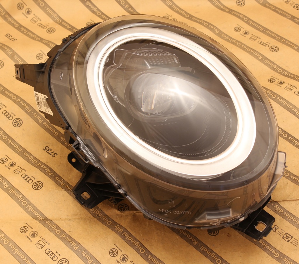 Купить Mini cooper f55 f56 3 fl рестайлинг  18+ фара full led черная