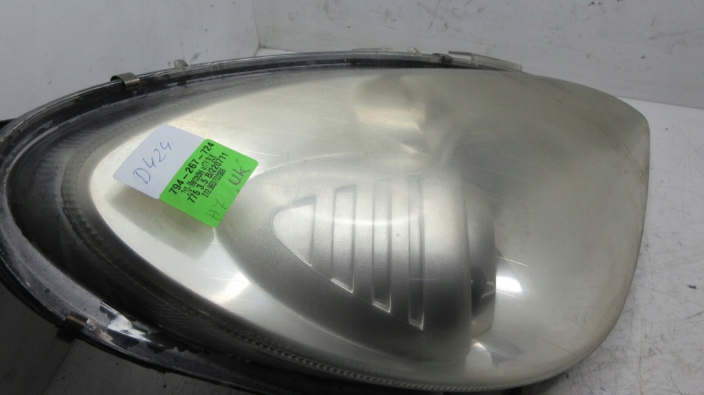 фото №7, Mercedes w171 r171 slk правая лампа перед передняя h7