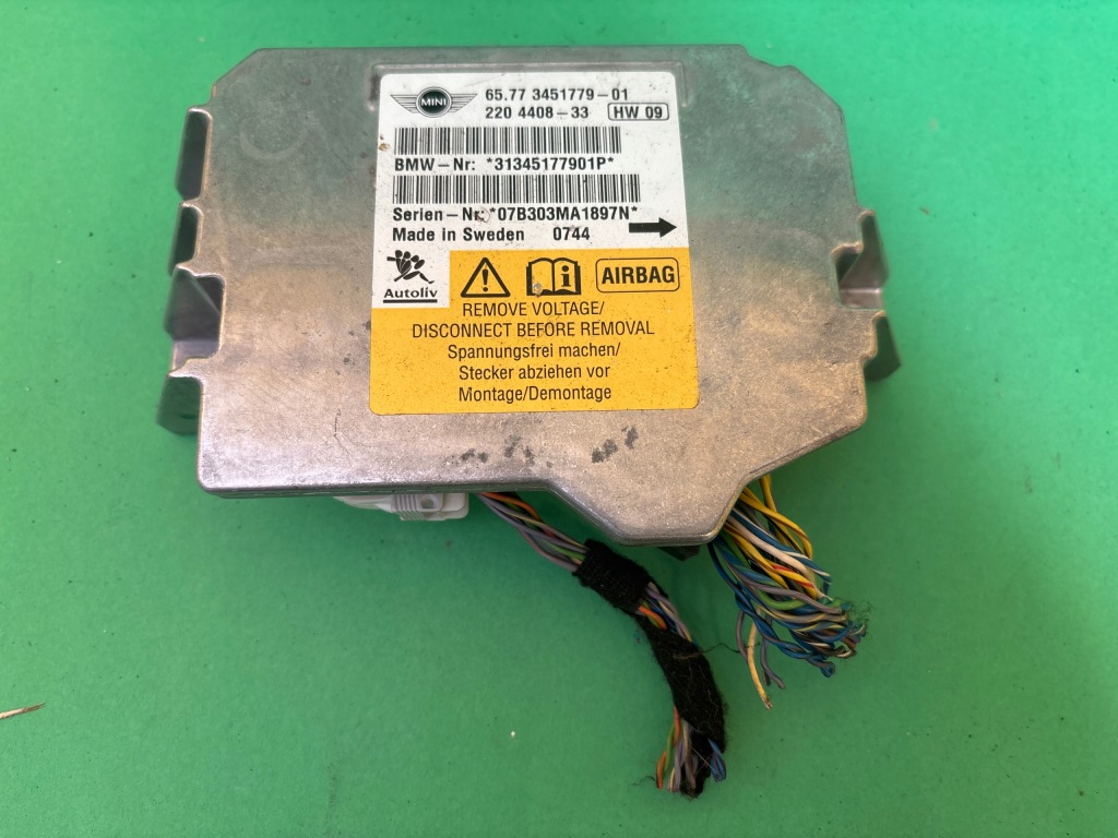фото №3, Датчик подушка безопасности mini clubman