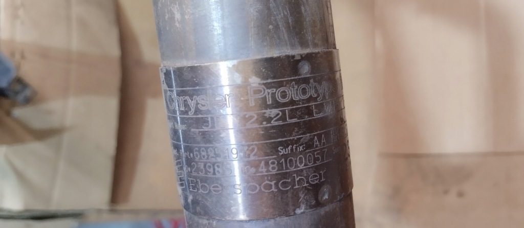 фото №5, Гасник кінцевий вихлоп труба вихлопна jeep wrangler jl 2.2 d 68251974