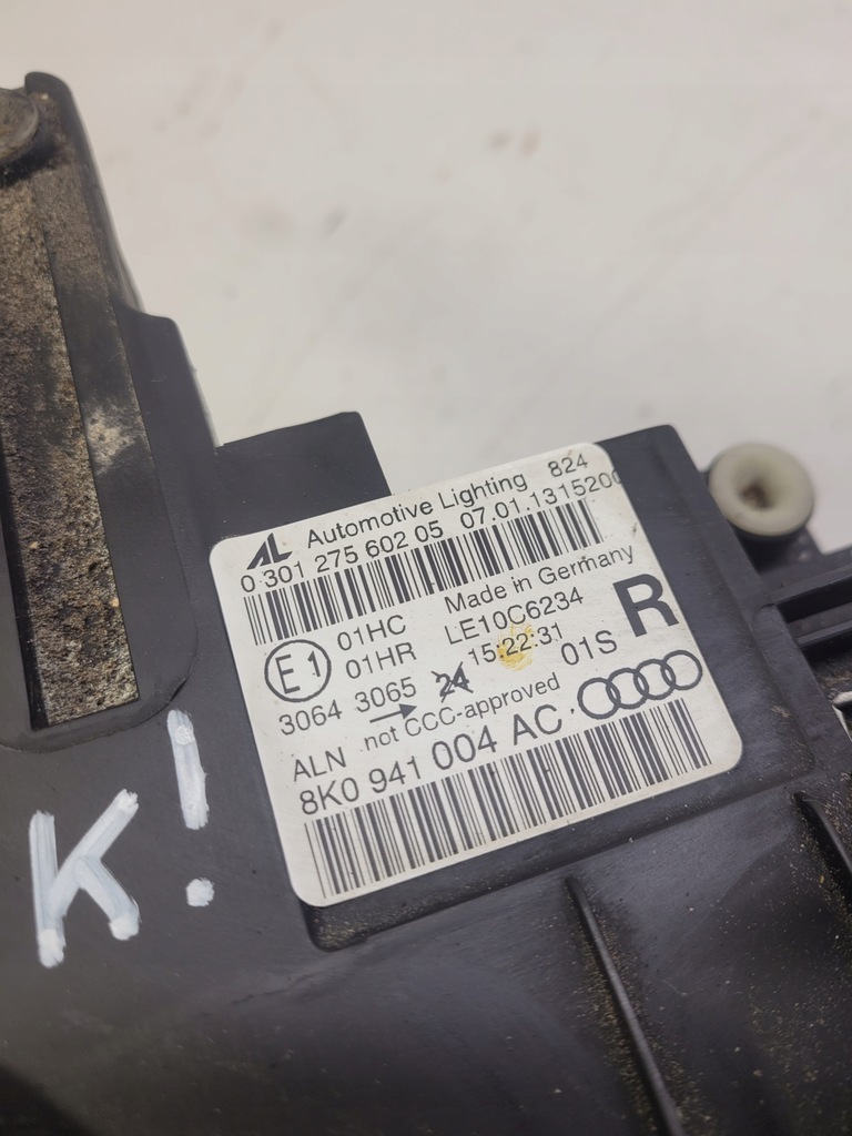 фото №10, Фара правий перед audi a4 b8 lift 8k0941004ac