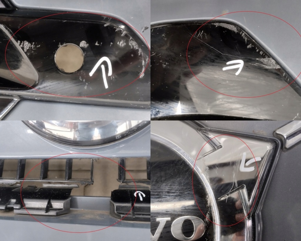 Бампер перед volvo xc40 xc 40 recharge lift 22- Оригинал
