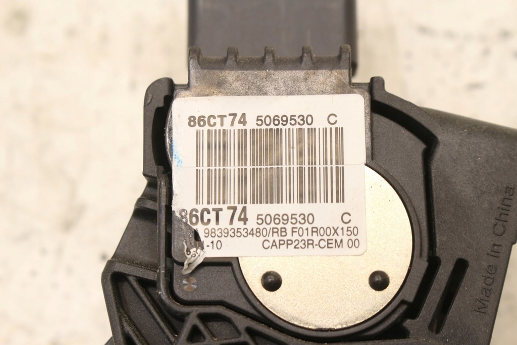 фото №6, Педаль газа потенциометр 9839353480 peugeot expert iii jumpy 2.0 blue hdi