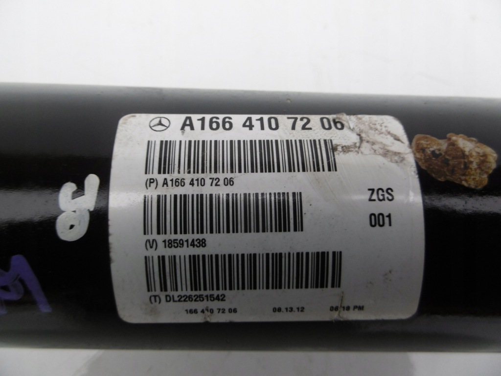 фото №14, Wał привідний привідний a1664107206 mercedes ml gl gle 4.7 v8