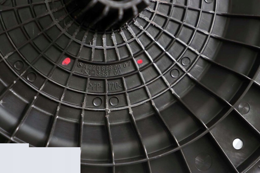 фото №10, Mercedes c215 w220 вкладиш колеса запасного a2208980007