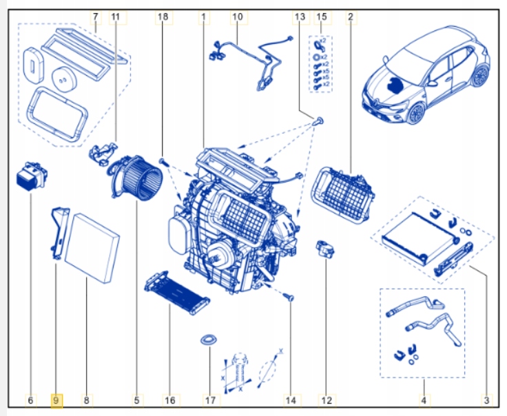 фото №7, Заглушка фільтра салонний renault captur ii clio v 272764689r оригінал