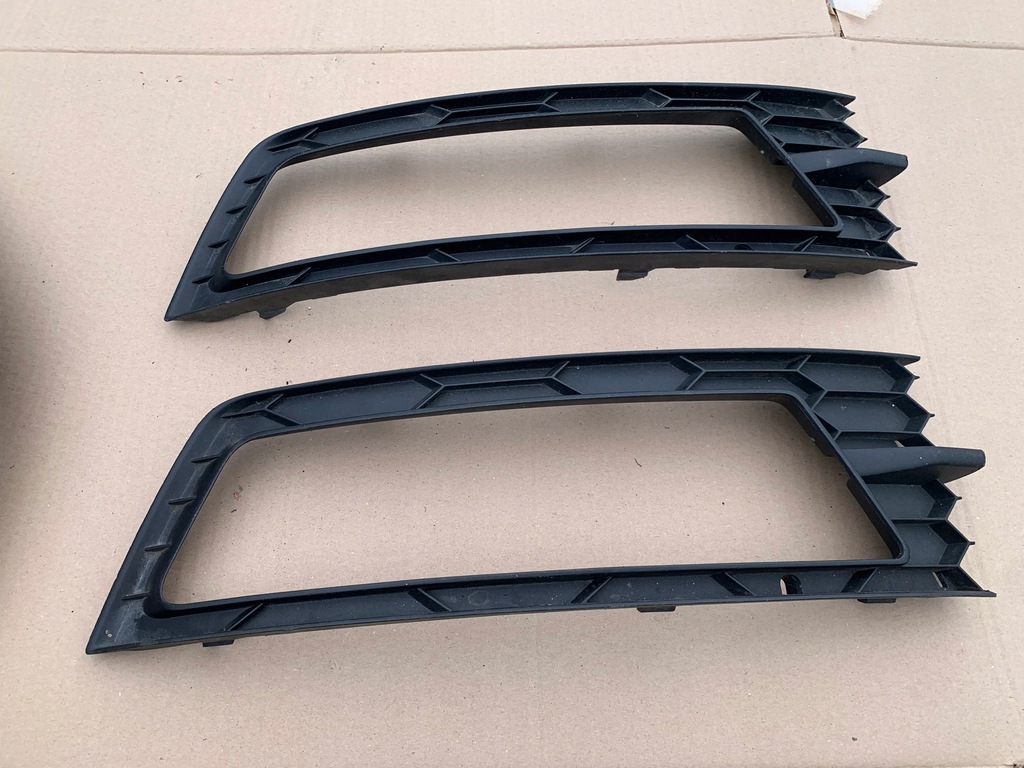 фото №1, Решётка бампера бампера левая skoda rapid 5ja807681 оригинал