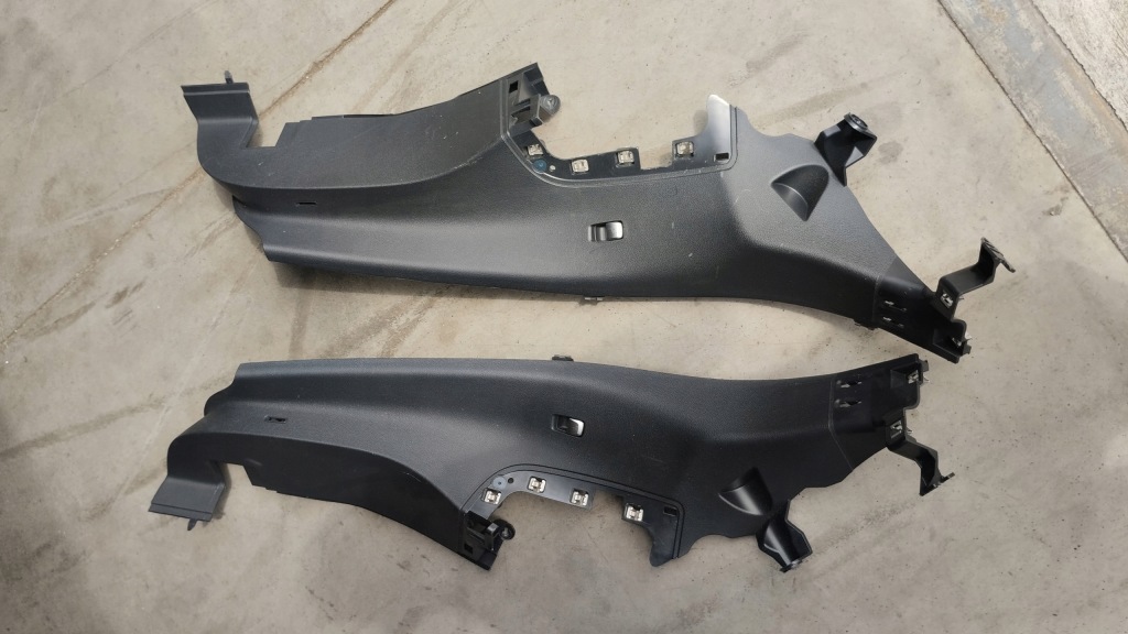 фото №1, Защита левая обшивка накладка подкрылок порог задняя mercedes glc w253 x253