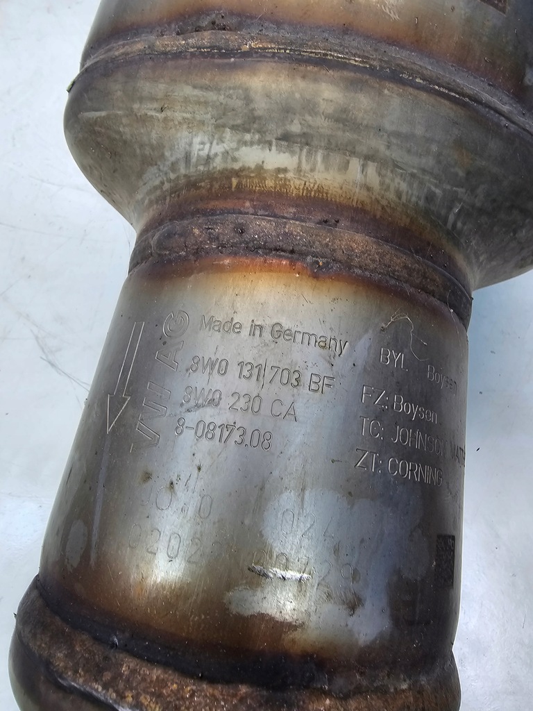 фото №6, Каталізатор dpf фільтр часток audi a4 b9 a5 a6 2.0 tdi 8w0131703bd
