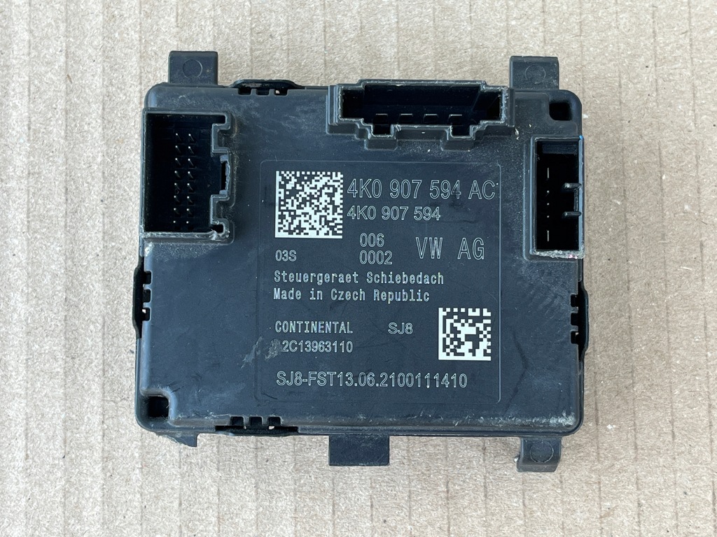 фото №1, Модуль, блок керування люк audi 4k0907594ac