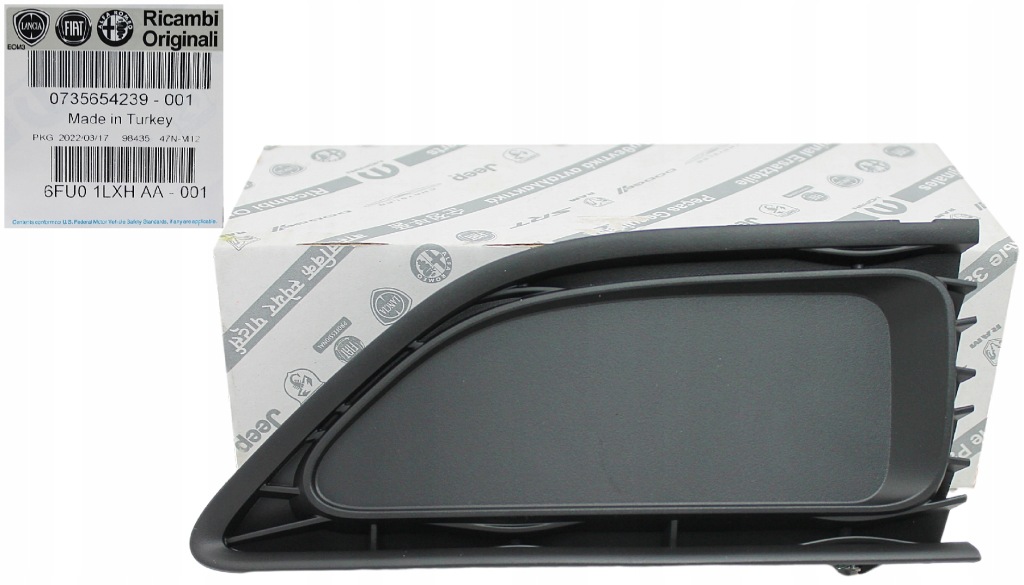 фото №1, Fiat оригинальный номер заглушка радара w бампере оригинал fca fiat tipo 2016- 735654239