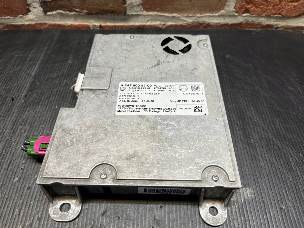 фото №1, Mercedes w177 модуль бортовий комп'ютер a2479005709