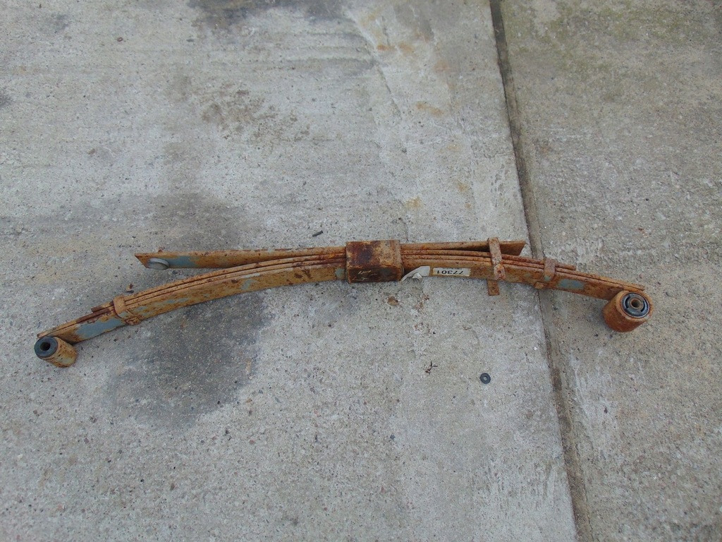 фото №4, Ресора лівий задня hyundai h1 ii 2007- 2.5 crdi