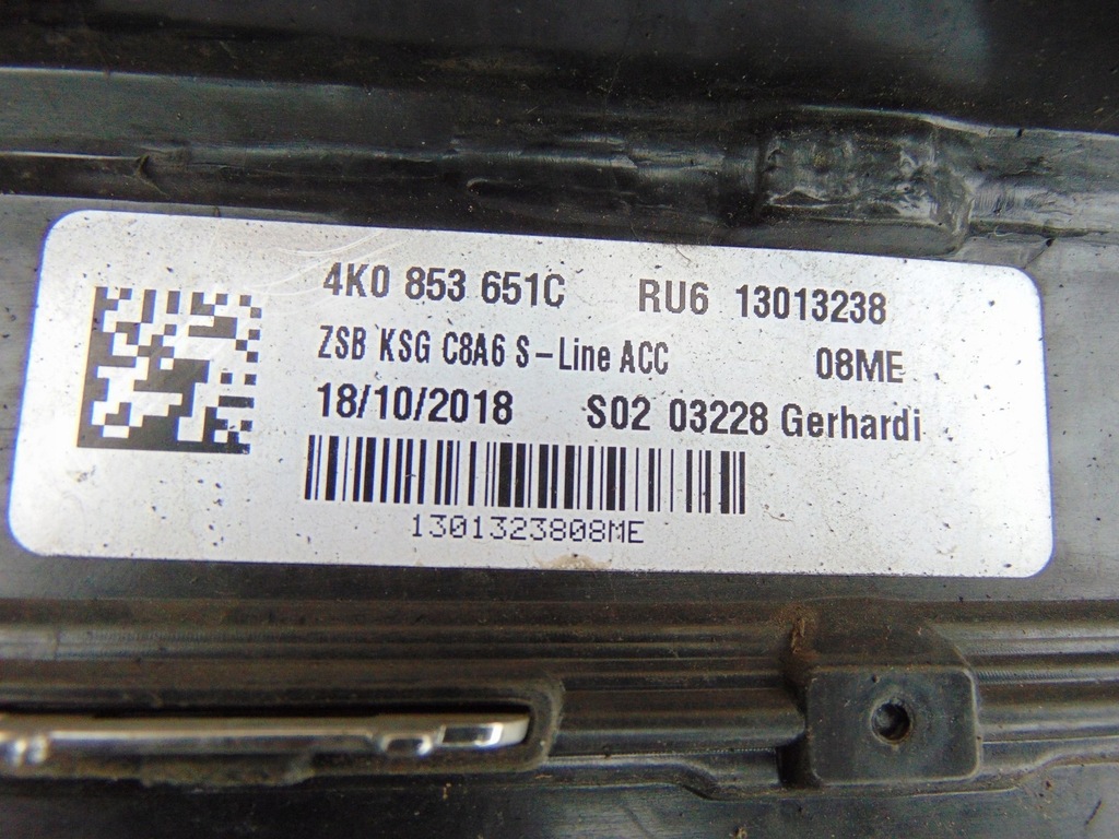 фото №16, Решітка радіатора решітка радіатора audi a6 c8 4k0853651 оригінал