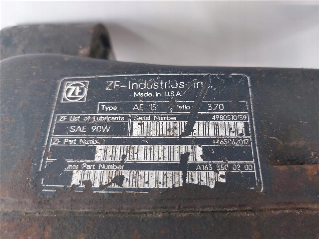 фото №11, Подрамник подрамник перед mercedes ml-klasa w163 3.2b v6 217km 98-2005 a1633500200