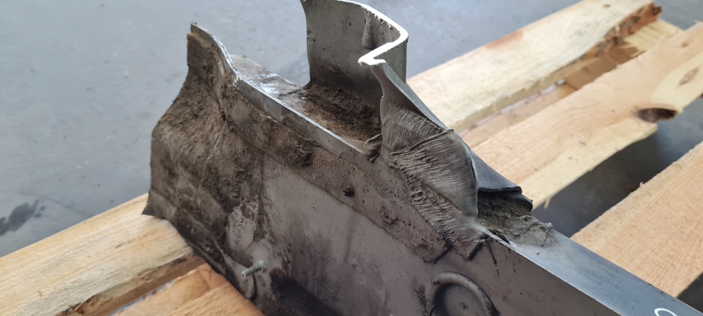 фото №10, A6 c7 4g лонжерон права правий перед ly7g a7 4g s7