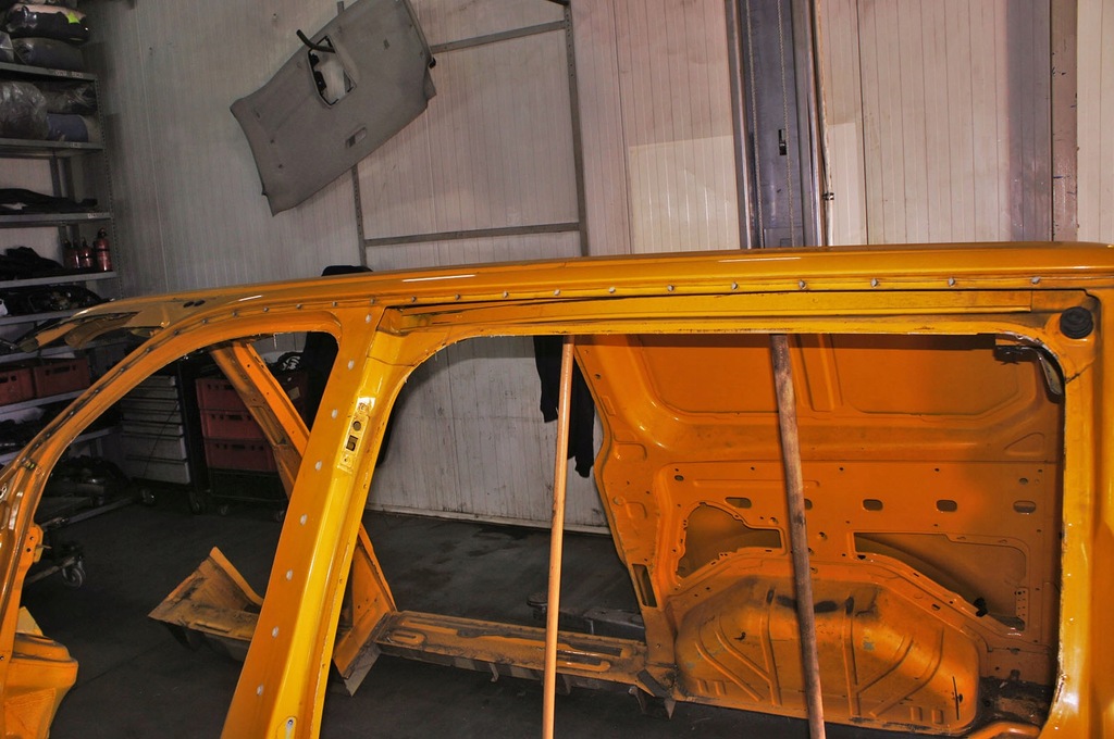 фото №6, Oc045 ford transit custom порог блок двигателя b левый środe