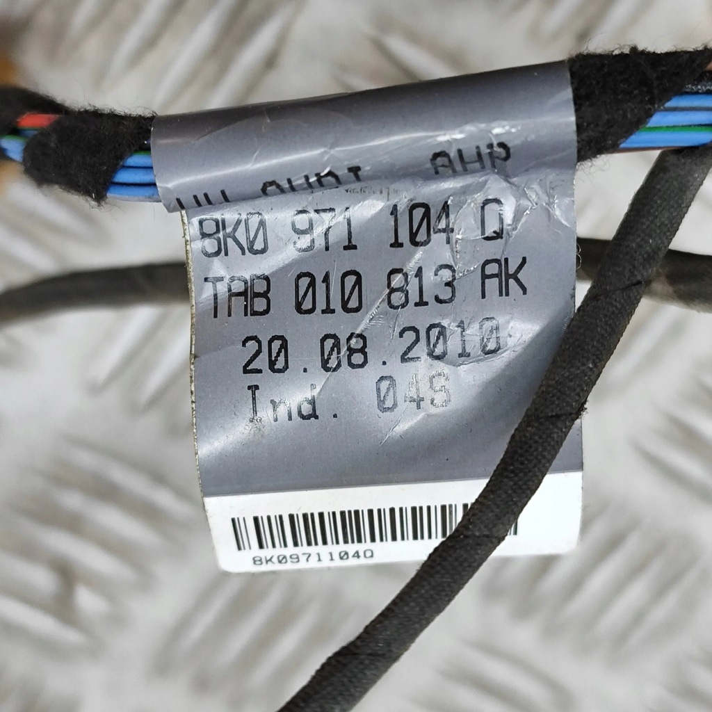 фото №8, Audi a5 8t 8f 2014 джгут трубопровід датчика паркування pdc