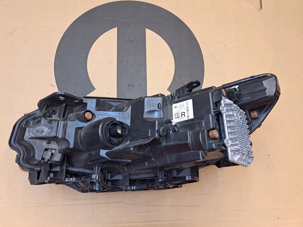 фото №10, Jeep cherokee kl 19- лампа передня права led ксенон eu