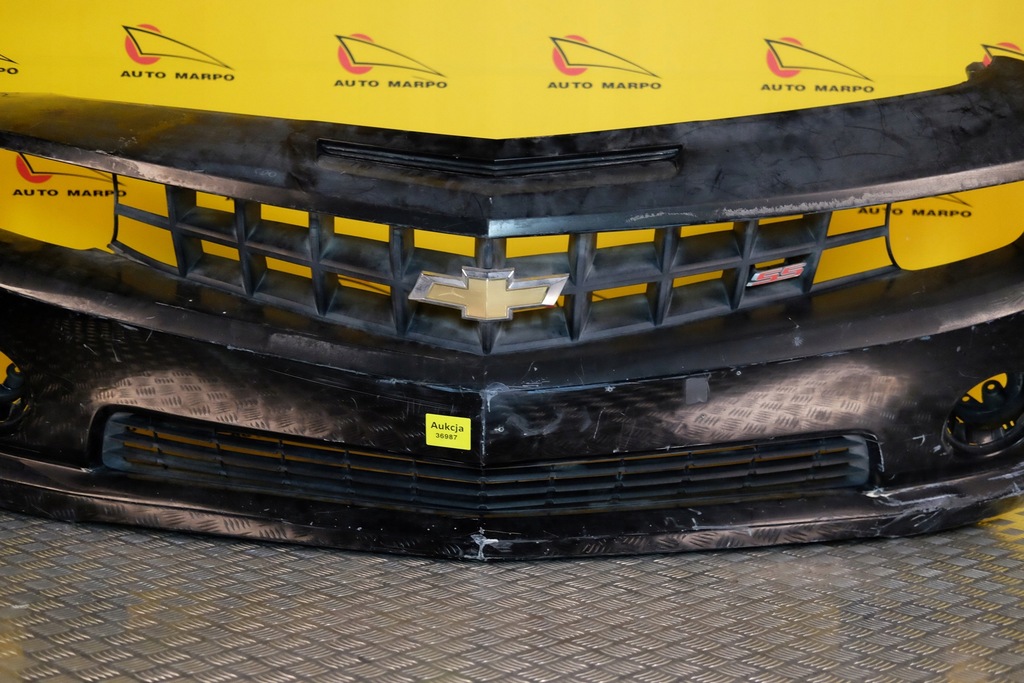 фото №7, Chevrolet camaro ss 2010- бампер перед решётка радиатора usa