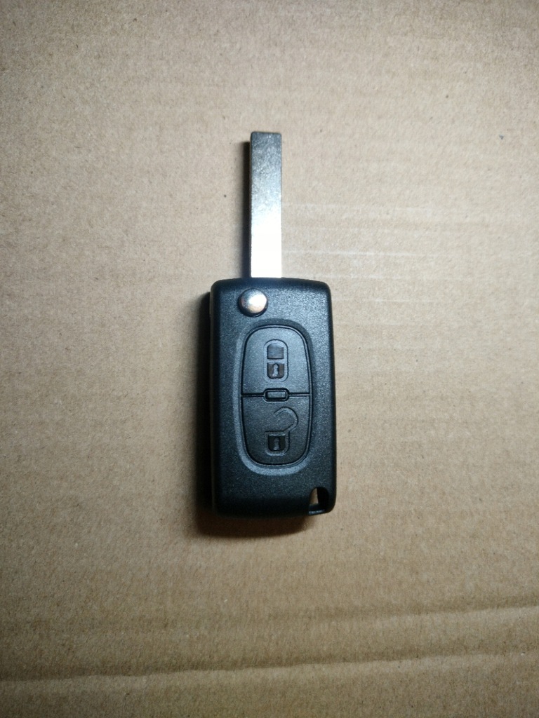 фото №7, Корпус ключа ключ pilot do citroen peugeot ce0523 hca hu83 2 кнопка