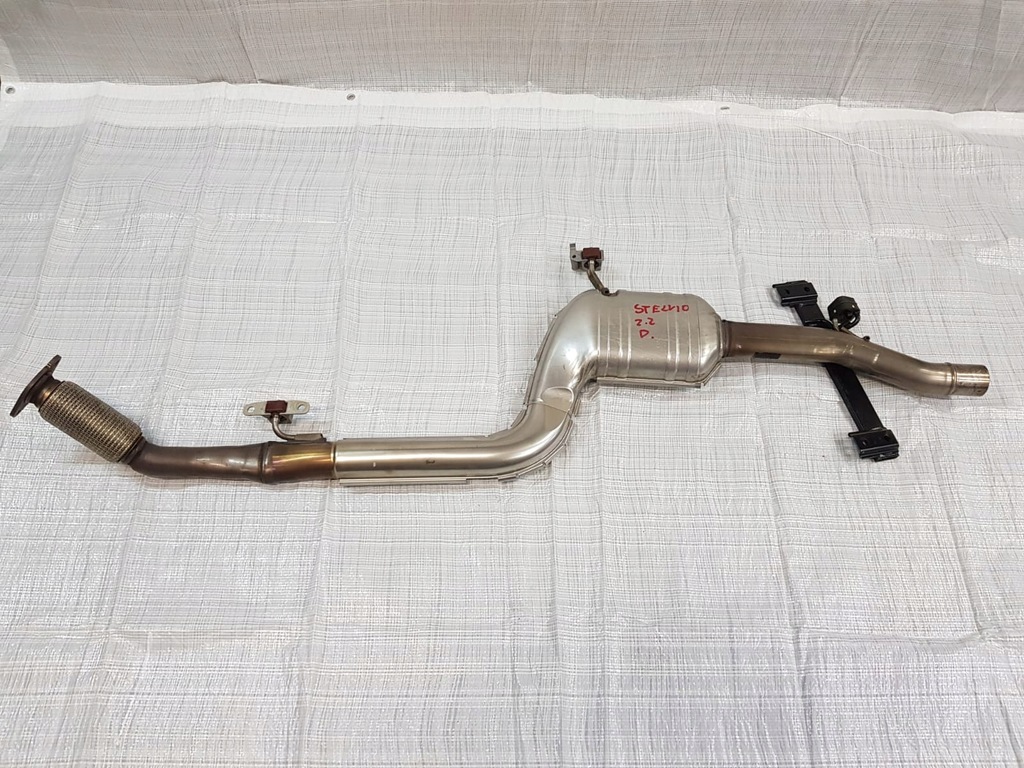 фото №1, Гасник середній alfa romeo stelvio 2.2 дизель труба