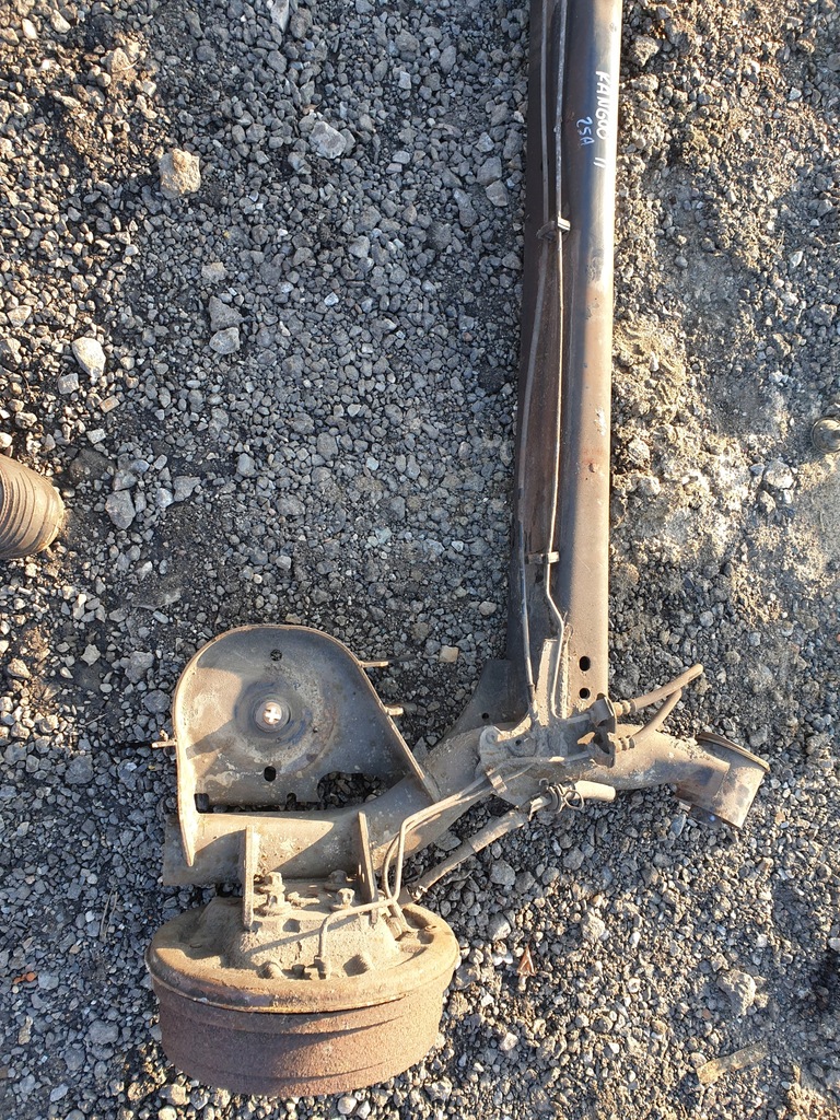 фото №4, Балка задняя oś подвеска задняя renault kangoo ii