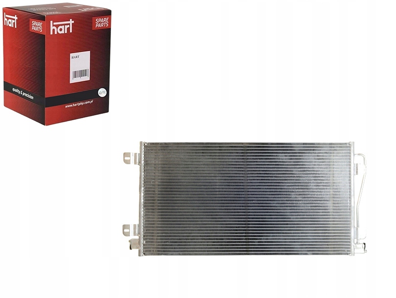 фото №1, Конденсатор конденсатор кондиционера master 2.2dci 00- hart